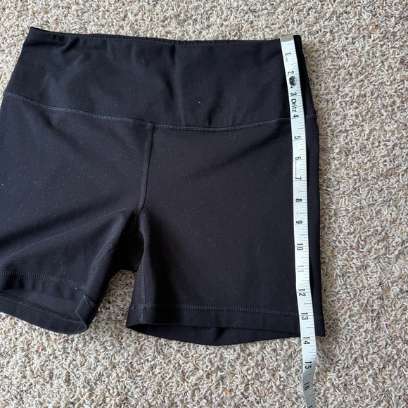 Yogalicious Lux Women’s 4” Black Biker Shorts, Buttery Soft Stretch Large - Picture 5 of 7